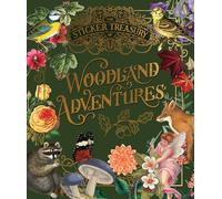 The Sticker Treasury of Woodland Adventures: An eclectic book of stickers for journaling, collaging, scrapbooking and more