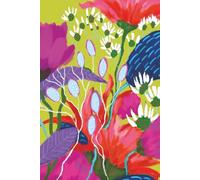 The Stillness Collection: 6 x 9 Paperback Lined Journal with Original Floral Artwork by Laura Rhinehart