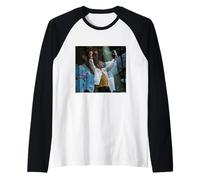 The Stone Roses Live Cantante Ian Brown de Andy Willsher Camiseta Manga Raglan