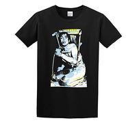 The Stooges Pullover Men's Crewneck T-Shirt Short Sleeve Top Unisex Pure Cotton tee Black XXXL