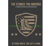 The Stories You Inspired: A Tribute Journal for Military Service - A Memory Book for Retirement, Farewell, or Memorial Tribute: In These Boots, You Left a Mark