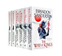 The Stormlight Archive Series 6 Books Collection Set by Brandon Sanderson (Words of Radiance Part 1 & 2, The Way of Kings Part 1 & 2 & Oathbringer Part 1 & 2)