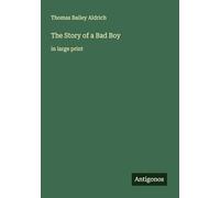 The Story of a Bad Boy: in large print