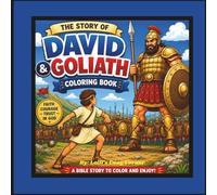 The Story of David & Goliath: kids coloring books ages 8-12