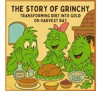 The Story of Grinchy: Transforming Dirt into Gold on Harvest Day: Grinchy's Golden Dream on Fall Day .: 8,5*8.5 inch 21,5*21,5 cm 28 pages Book for ... on Fall Day (Grinch's Incredible Adventures)