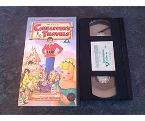 The Story of Gulliver's Travels VHS Video - A Feature Length Animated Film Classic