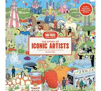The Story of Iconic Artists: A 500 Piece Art History Jigsaw Puzzle