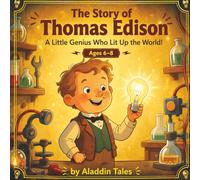 The Story of Thomas Edison for Kids: How a Curious Boy Lit Up the World with His Ideas (The Story of… for Kids Series)