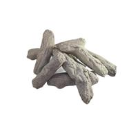 The Stove Wizard Juego de 8 Piezas de Troncos de Gas con Efecto Gris | Juego de 8 troncos de madera flotante de cerámica con efecto gris para gas, GLP, bioetanol y fuegos eléctricos