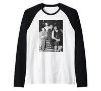 The Stranglers Band Retrato No More Heroes Era Camiseta Manga Raglan
