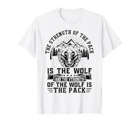 The Strength of The Pack Is The Wolf and The Strength of The Camiseta