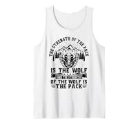 The Strength of The Pack Is The Wolf and The Strength of The Camiseta sin Mangas