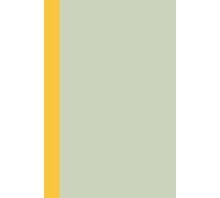 The Strip : Sage Green & Yellow: A 6x9 Inch Notebook with 120 Pages