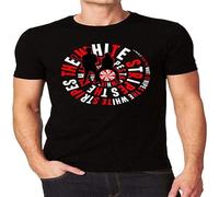 The Stripes Band Music Duo Logo tee Men's T Shirt Black L