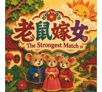 The Strongest Match 老鼠嫁女: A Bilingual Classic Chinese Folktale for Young Children in Chinese, English, and Pinyin! (English-Chinese Bilingual Kids' Books)