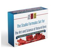The Studio Formulas Set for The Art and Science of Natural Dyes: 84 Cards with Recipes and Color Swatches