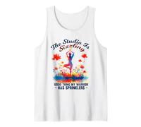 The Studio IS Sizzling Good Thing MY Warrior HAS SPRINKLERS Camiseta sin Mangas