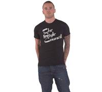 The Style Council Stacked Logo Camiseta, Negro , XL