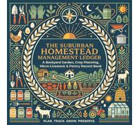 The Suburban Homestead Management Ledger: A Backyard Garden, Crop Planning, Micro-Livestock and Pantry Record