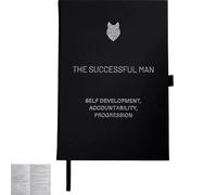 The Successful Man Journal - Agenda diaria guiada para hombres - Cuaderno de productividad y responsabilidad para disciplina, establecimiento de objetivos y crecimiento personal