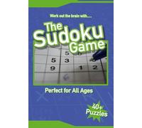 The Sudoku Game | Sudoku Puzzle Book for Adults: 40+ Easy to Hard Puzzles with Full Solutions | Large Print Brain Games for Mental Clarity, Focus, and Stress Relief