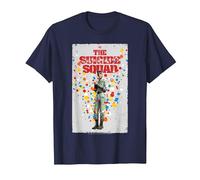 The Suicide Squad Polkadot Man Poster Camiseta, Hombre, Azul Marino, S