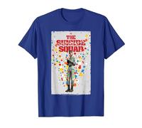 The Suicide Squad Polkadot Man Poster Camiseta, Hombre, Azul Real, S