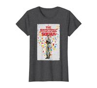 The Suicide Squad Polkadot Man Poster Camiseta, Mujer, Jaspeado Oscuro, M
