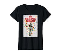 The Suicide Squad Polkadot Man Poster Camiseta, Mujer, Negro, XS
