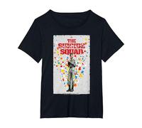 The Suicide Squad Polkadot Man Poster Camiseta, Mujer Tallas Grandes, Negro, 6XL Grande