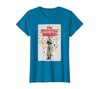 The Suicide Squad Polkadot Man Poster Camiseta, Mujer, Zafiro, 3XL