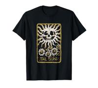 The Sun Calavera Mística Tarot Camiseta
