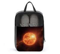 The Sun in The Space - Bolsa de zapatos para viajes, uso diario, bolsa de almacenamiento antipolvo para zapatos de golf