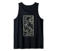 The Sun Tarot - Diseño celestial de cuervo radiante Camiseta sin Mangas