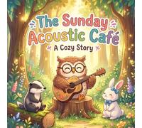 The Sunday Acoustic Cafe:Story and Coloring Book: A Cozy Forest Animal Story and Coloring Book About Music and Friendship for Kids Ages 0-8