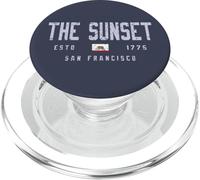 The Sunset San Francisco California Field/The Sunset SF PopSockets PopGrip para MagSafe