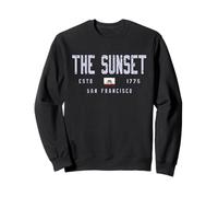 The Sunset San Francisco California Field/The Sunset SF Sudadera