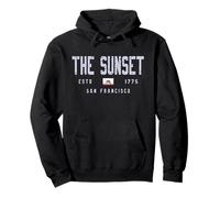 The Sunset San Francisco California Field/The Sunset SF Sudadera con Capucha