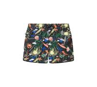 The Sunshine Brand Bermudas 'Nate Shiwi Scene' limón / petróleo / rosa / negro XL EUR