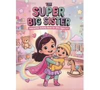 The Super Big Sister: Interactive Activity Book for Girls Ages 3-5 with I Spy Puzzles, Coloring Missions, and Sibling Prep Journal to Welcome a New Baby