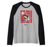 The Super Mario Bros. Movie Our Big Adventure Begins Now! Camiseta Manga Raglan