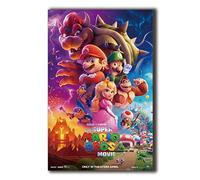 The Super Mario Bros. Movie - Póster sobre lienzo (28 x 43 cm, sin marco, 11 x 17 pulgadas, idea de regalo perfecta!