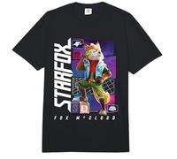 The Super Mario Galaxy Movie Fox Mccloud Hero Pose Comfort Colors Adult Heavyweight T-Shirt