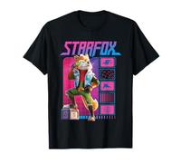The Super Mario Galaxy Movie Fox Mccloud Retro Hero Camiseta