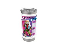 The Super Mario Galaxy Movie Fox McCloud Retro Hero Vaso térmico de acero inoxidable de doble pared