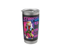 The Super Mario Galaxy Movie Fox McCloud Retro Hero Vaso térmico de acero inoxidable de doble pared