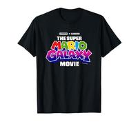 The Super Mario Galaxy Movie Logo Camiseta