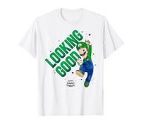 The Super Mario Galaxy Movie Looking Good Luigi Jump Camiseta