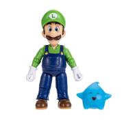 Serie de figuritas (13 cm) de Super Mario Galaxy La Película - Luigi con Destello azul