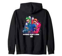 The Super Mario Galaxy Movie Mario & Luigi Jump Sudadera con Capucha
